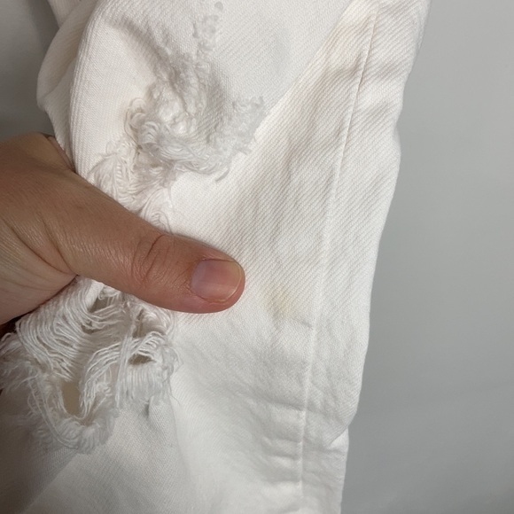 Levi’s white distressed 501 Jeans Size 29 x 32 - Picture 4 of 15